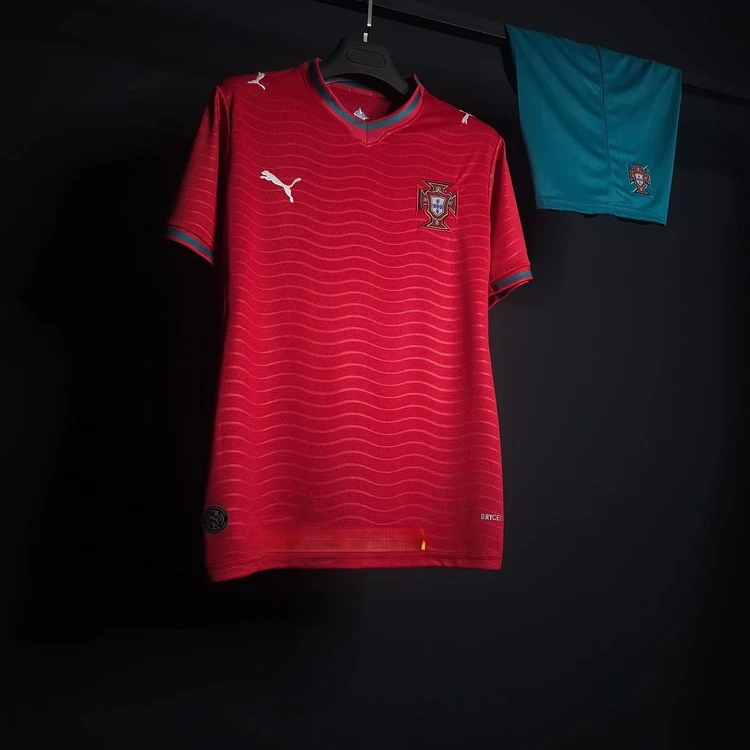 لباس اول پرتغال 2026 هواداری با شورت