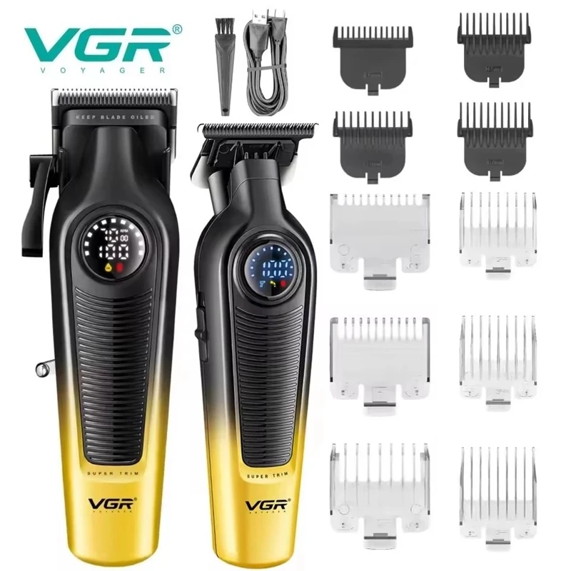 ست ماشین اصلاح سالنی VGR مدلV-996و V196