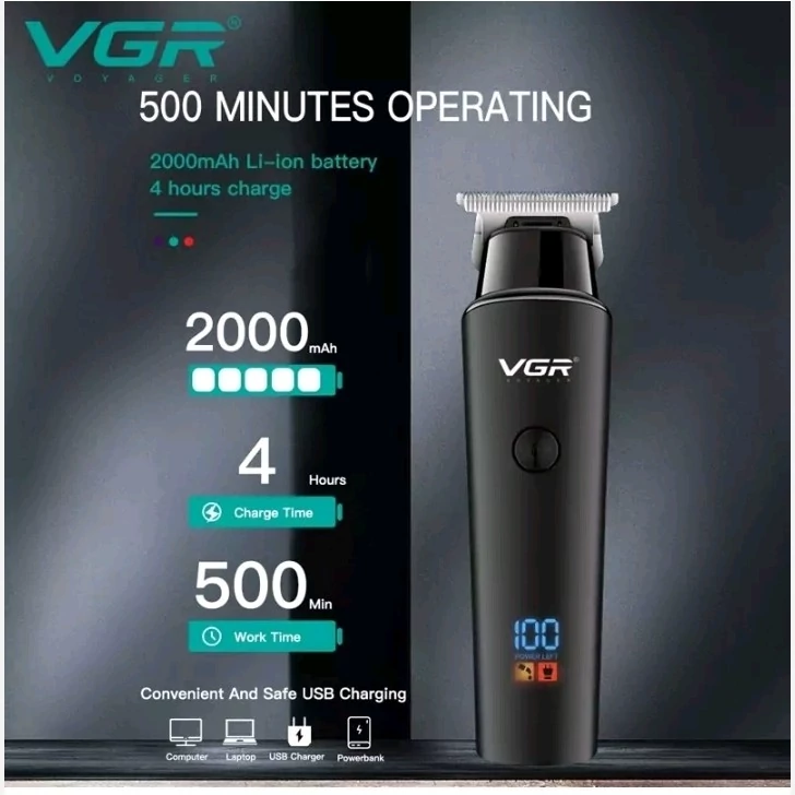 ماشین اصلاح خط زن و صفر زن V-937 وی جی ار(اصلی )