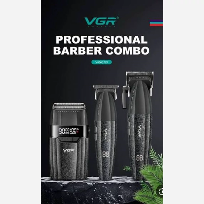 ست ماشین اصلاح وی جی ار مدل VGR-V640 S3