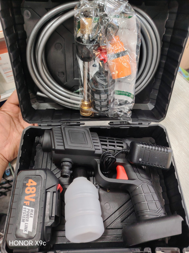 کارواش تک باتری شارژی مدل Cleaning Gun ضمانت اصالت و ظمانت قیمت کالا
