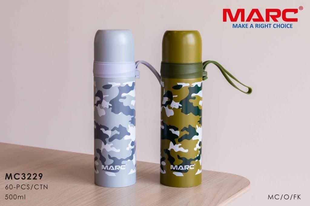 بطری / فلاسک استیل 500میل MARC کد3229 ضمانت اصالت و ظمانت قیمت کالا