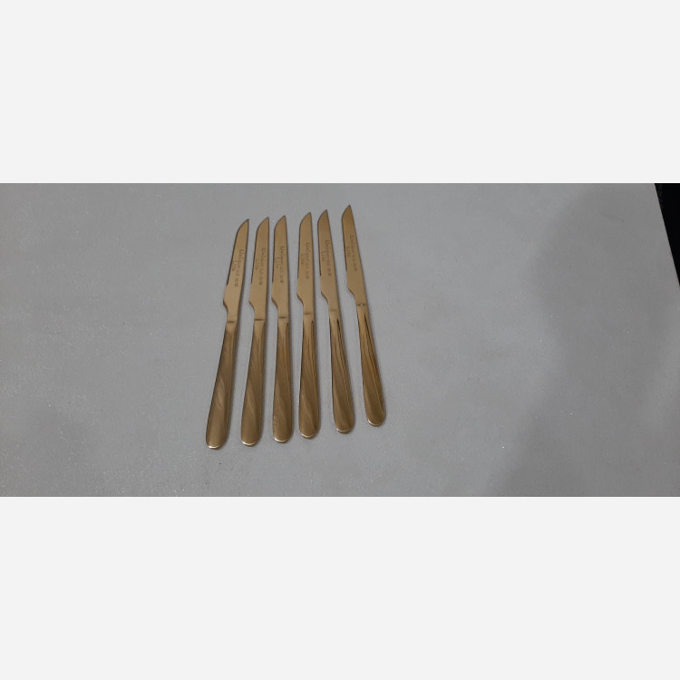 کارد میوه خوری طلایی یونیک طرح ساده دونا