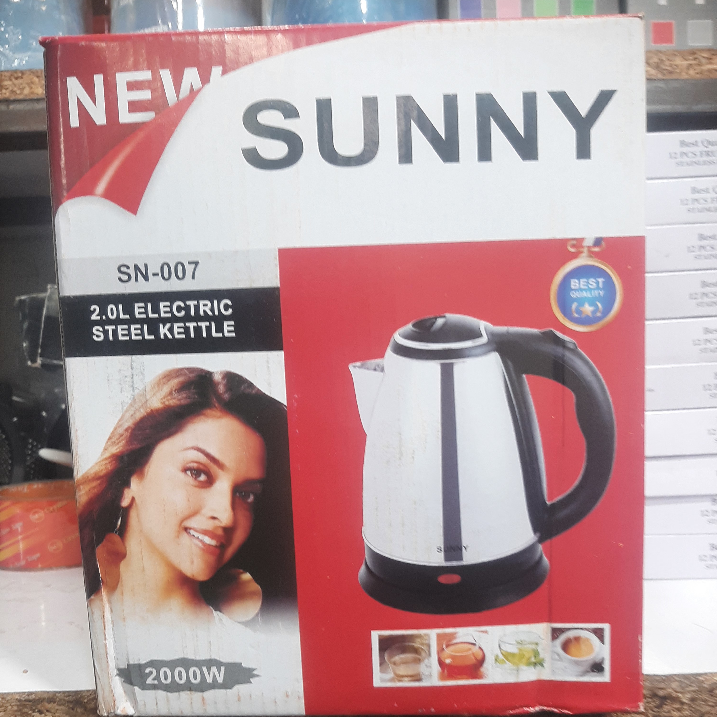 کتری برقی چای ساز مارکSUNNY