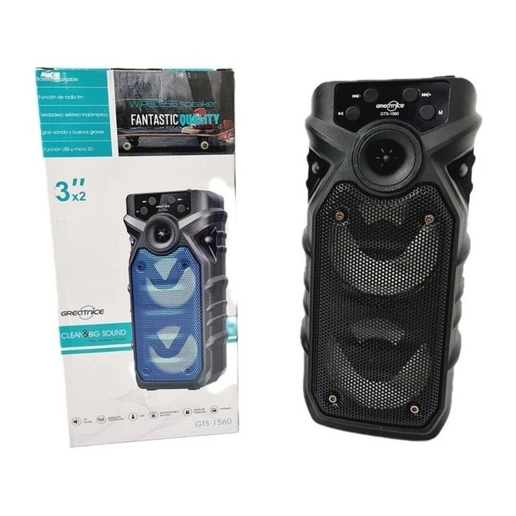 اسپیکر شارژی مدل gts 1560