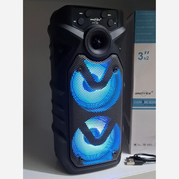 اسپیکر شارژی مدل gts 1560