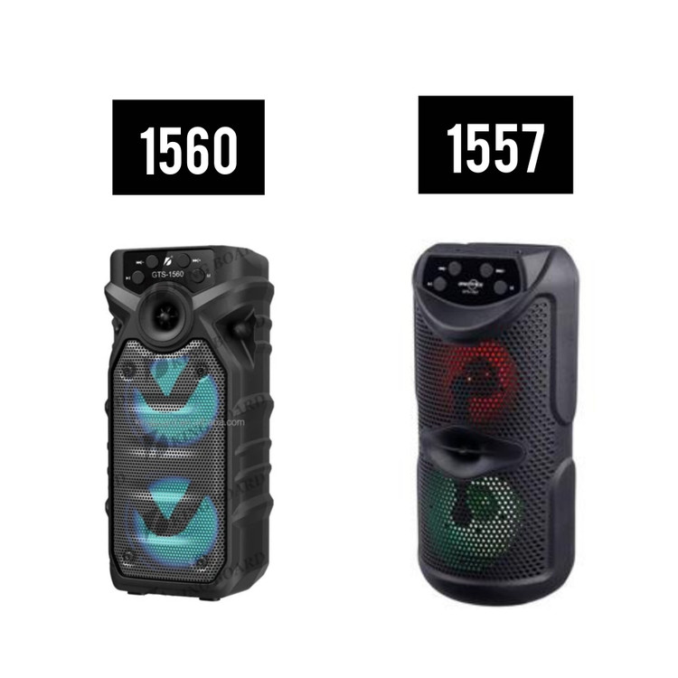 اسپیکر شارژی مدل gts 1560
