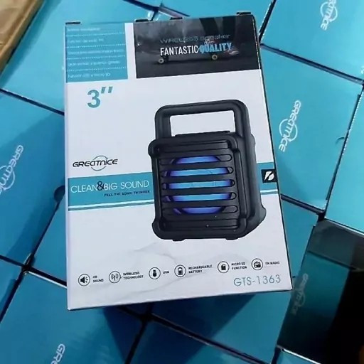 اسپیکر شارژی gts 1363