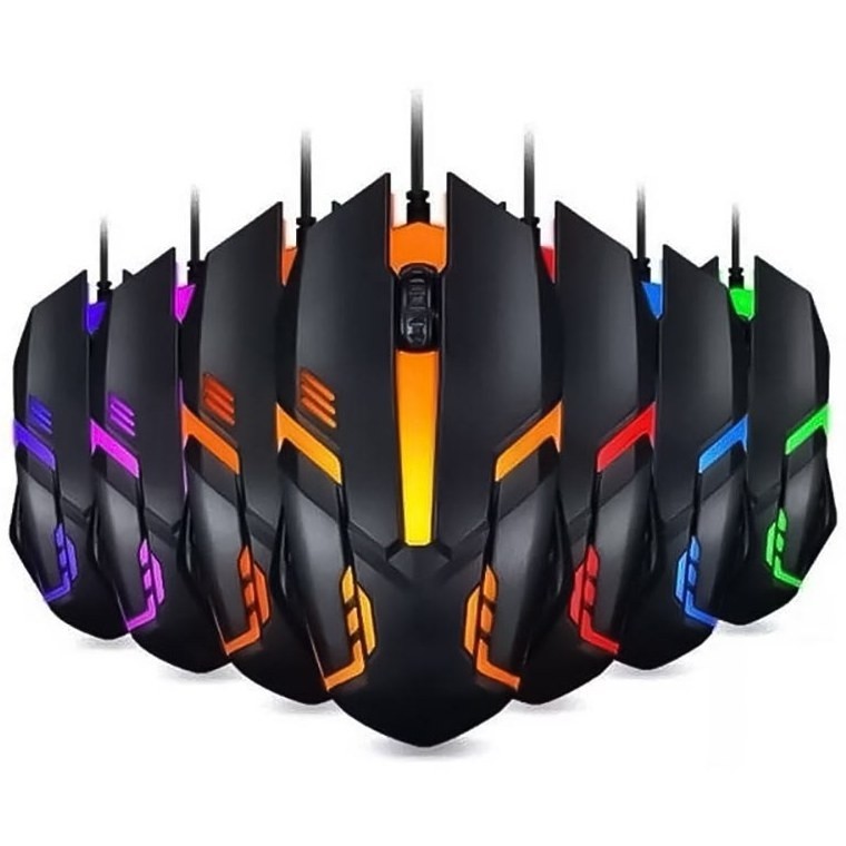 موس گیمینگ سیم دار مدل S28 Colorful Light