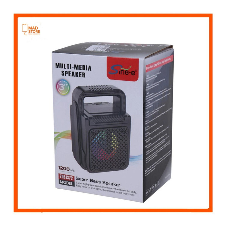اسپیکر بلوتوثی سینگ ای ZQS1372 با کیفیت صدای عالی