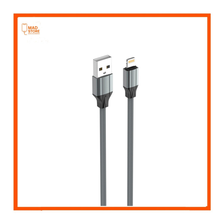 کابل لایتنینگ فست شارژ 2.4 آمپر الدینیو LS441 طول 1 متر