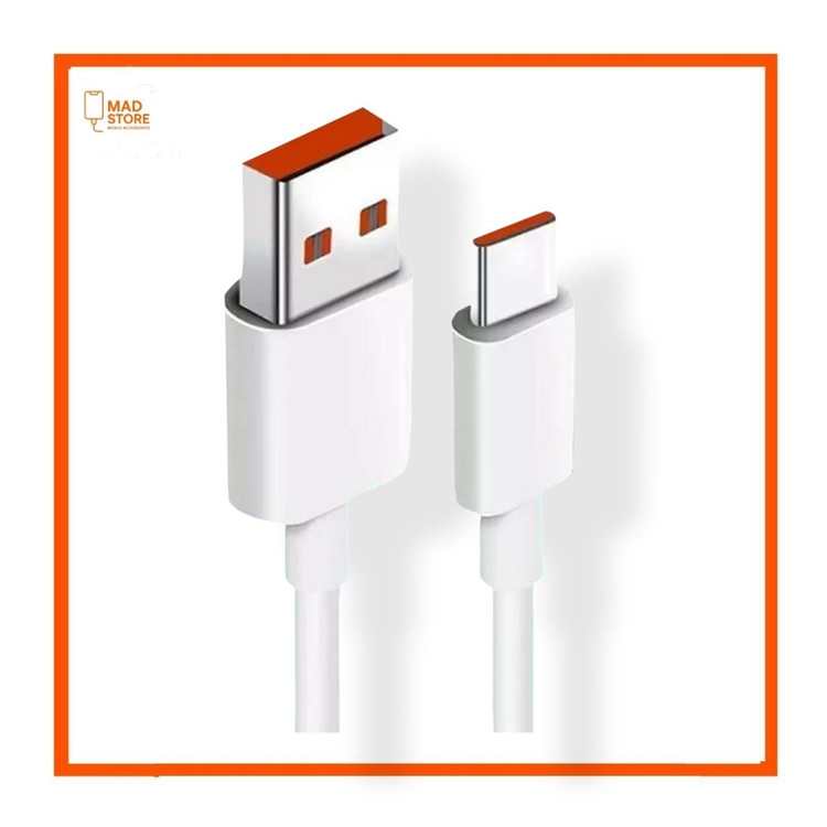 کابل تایپ سی 33 وات شیائومی Xiaomi طول 1 متر