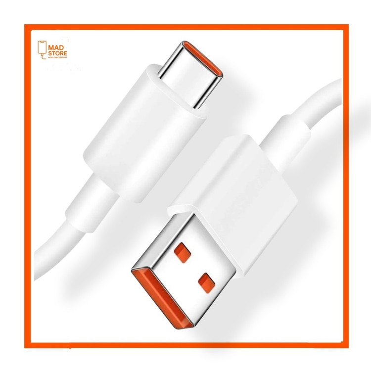 کابل شارژر تایپ سی شیائومی مدل MI 67w