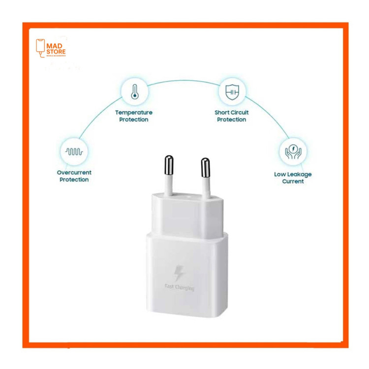 شارژر دیواری 15 وات سامسونگ اصلی EP-T1510 PD 2A