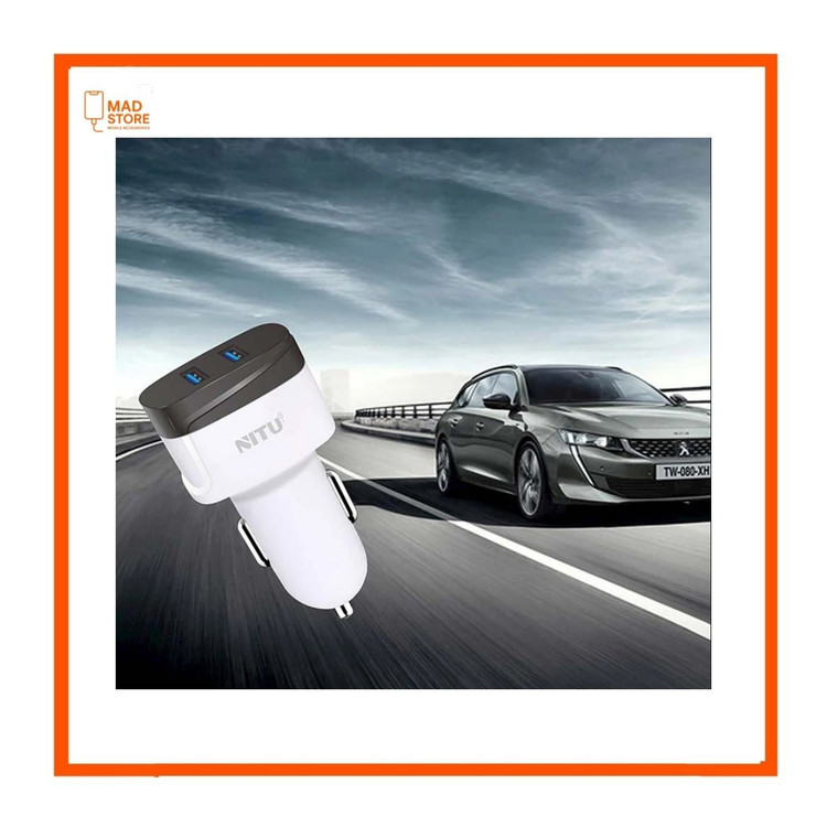شارژر فندکی ماشین نیتو مدل CC835 دو پورت 18 وات