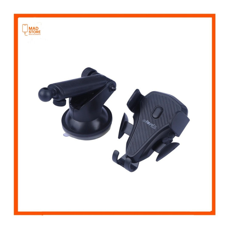 هولدر داشبوردی رویال R-H097 - چرخش 360 درجه با شیار کابل