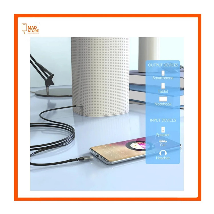 کابل AUX آیفونی مدل ارلدام سری AUX74
