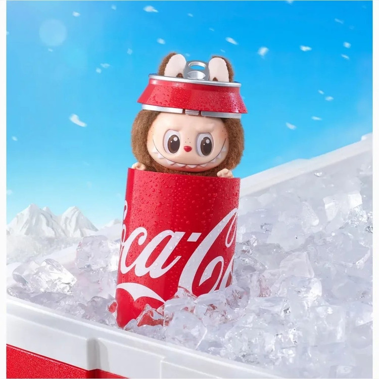 لبوبو مدل کوکاکولا اورجینال چرخشی بارکد اصالت POP MART