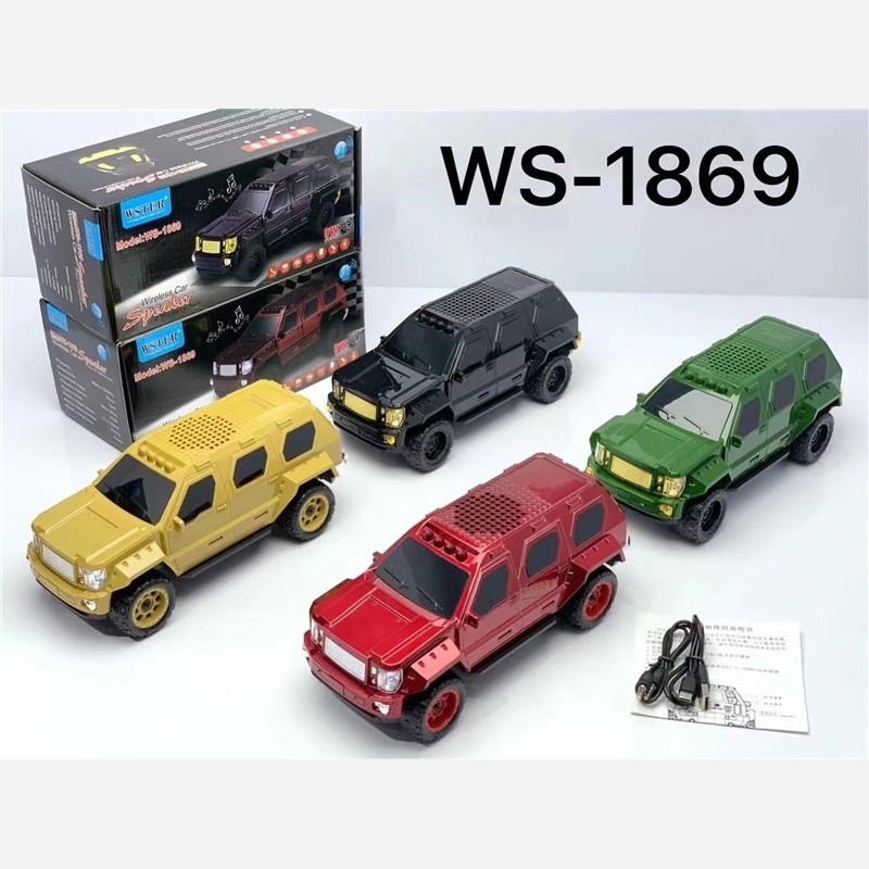 اسپیکر بلوتوث طرح ماشین  WSTER-WS-1869