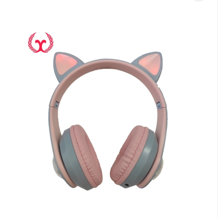 هدوفون بلوتوث عروسکی گربه ای CAT ear-KT--M22