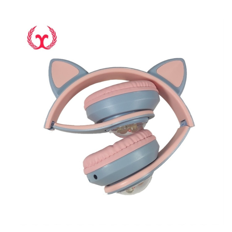 هدوفون بلوتوث عروسکی گربه ای CAT ear-KT--M22