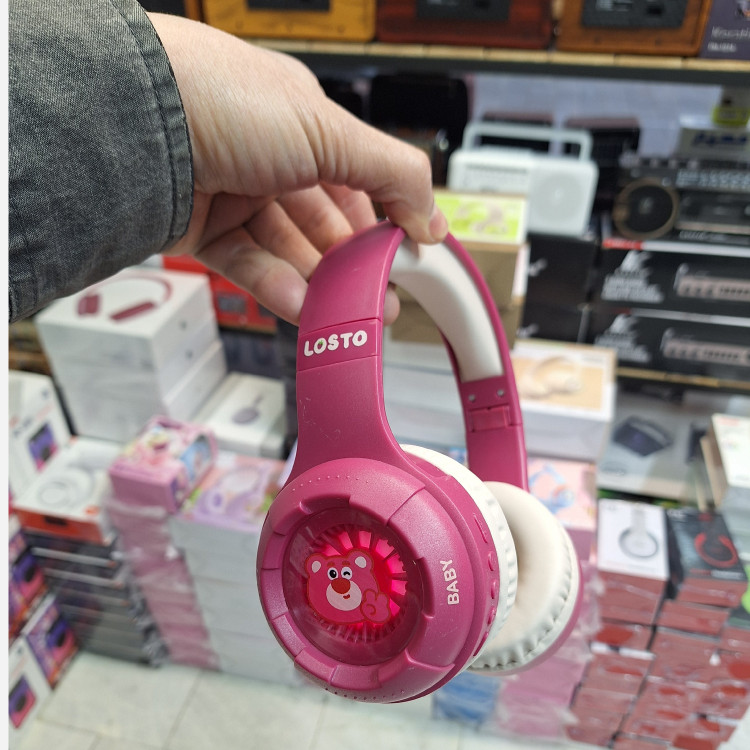هدفون بلوتوث عروسکی LOSTO-AL-100