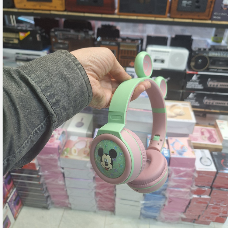 هدفون بلوتوث عروسکی گربه ای ME-20