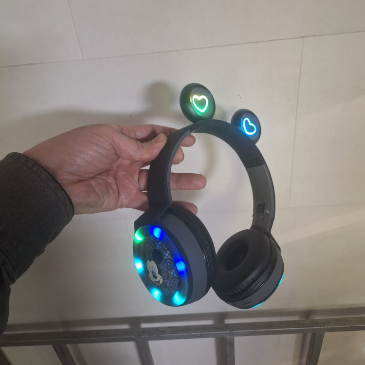 هدفون بلوتوث عروسکی گربه ای ME-20