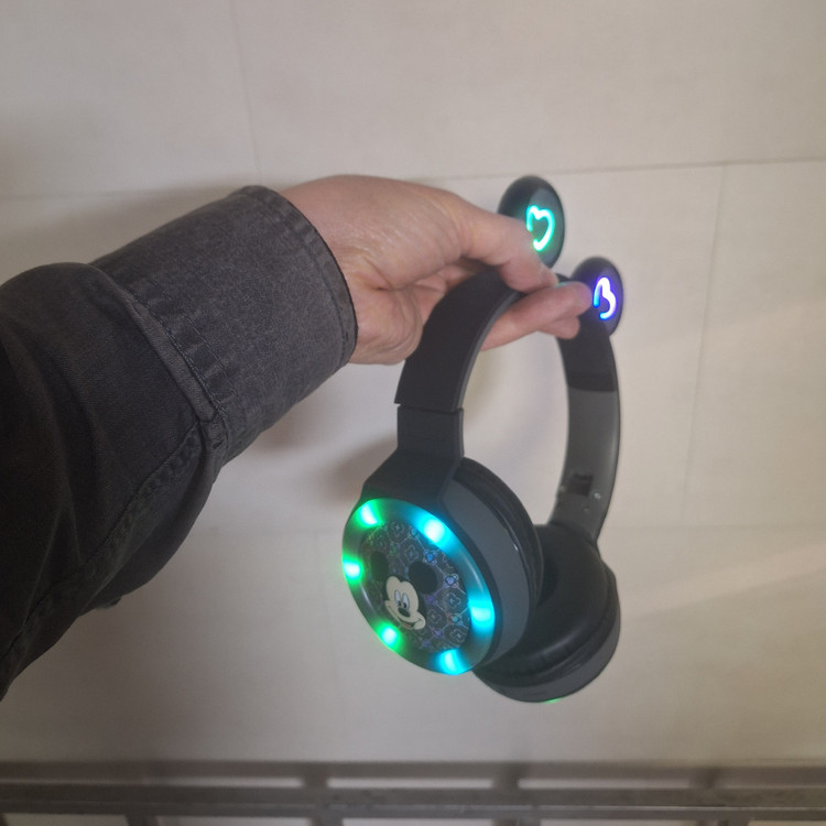 هدفون بلوتوث عروسکی گربه ای ME-20