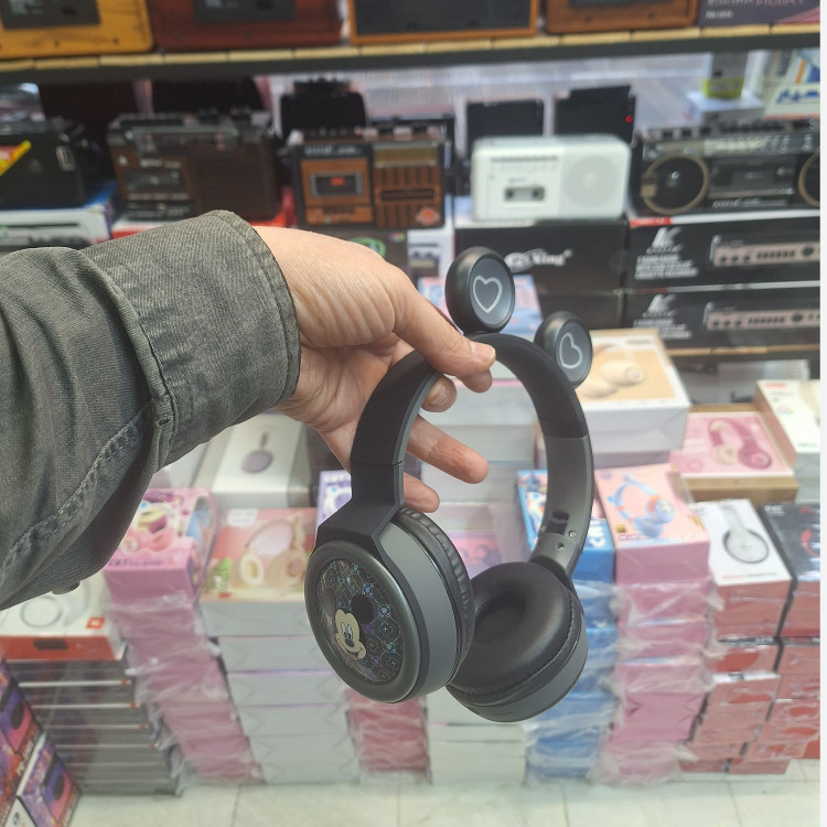 هدفون بلوتوث عروسکی گربه ای ME-20