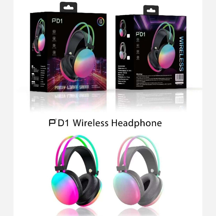 هدفون بلوتوث سونی درجه یک SONY-LED RGB LIGHTS