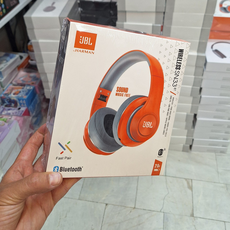 هدفون بلوتوث درجه یک JBL-SN33