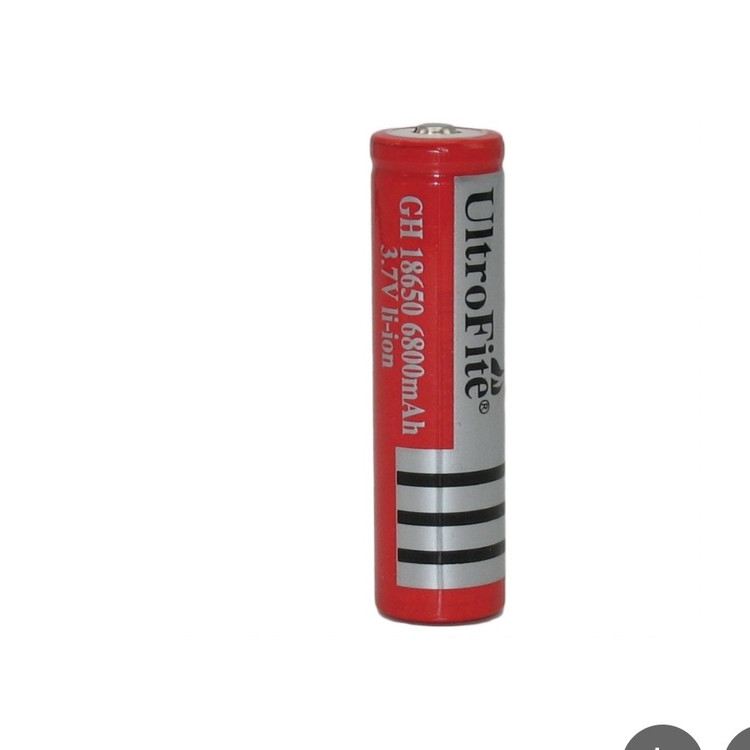 باطری شارژی 6800میلی آمپر لیتیومی Ultrafirc 18650