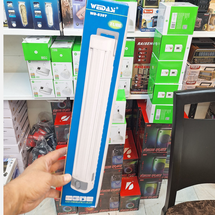 چراغ شارژی اورجینال WEiDASi-WD-839T