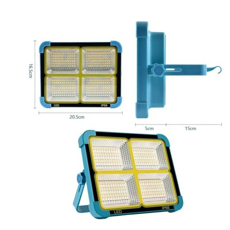 چراغ شارژی 288 ال ای دی سولار دار RONAHi-BL-911