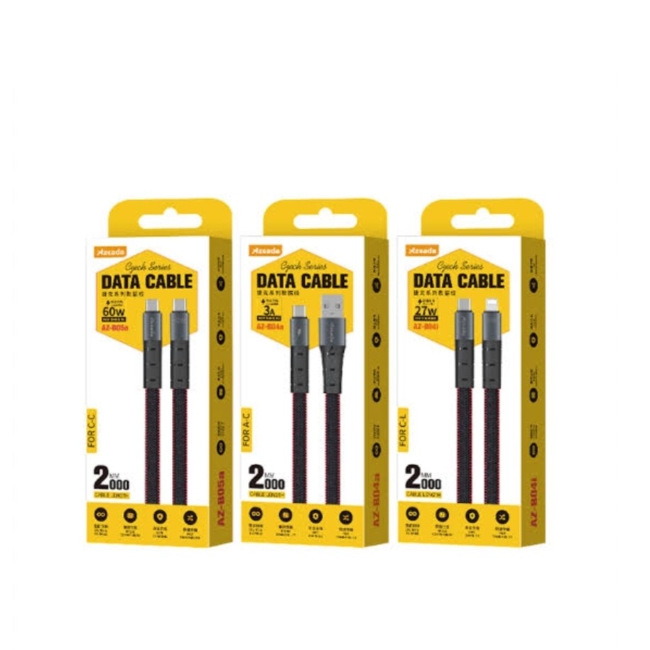 کابل شارژ آیفون 13 اورجینال 2متری AZEADA-AZ-B04i