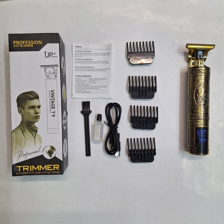 ریش تراش سلطنتی اصلی فلزی صفحه دار VINTAGE-T9