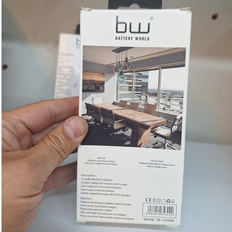 شارژر فست اورجینال با کابل تایپ سی BW-U1