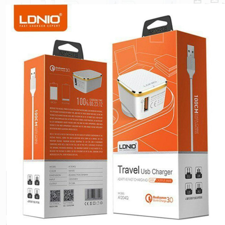 شارژر اورجینال 18 وات LDNIO-A1204Q