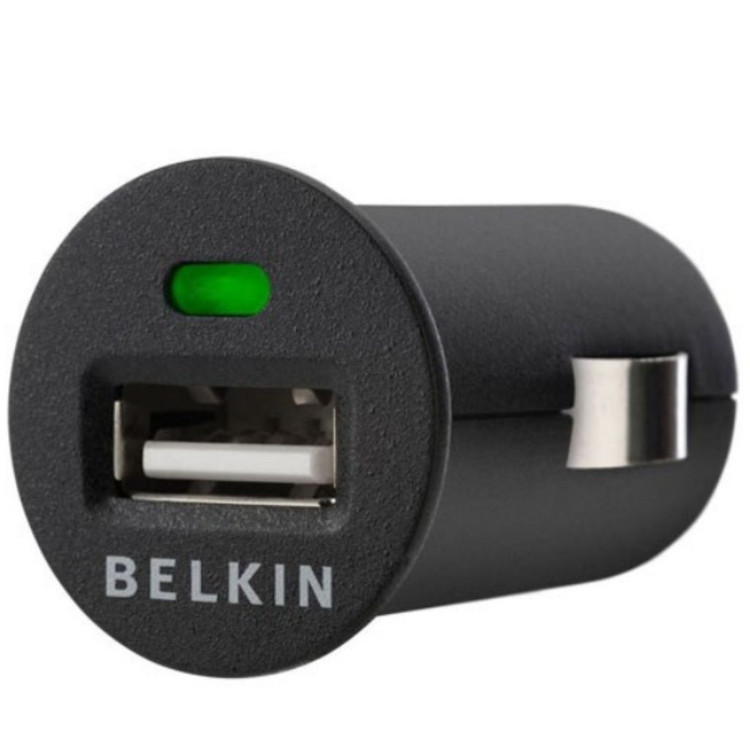 شارژر فندکی چراغ دار belkin