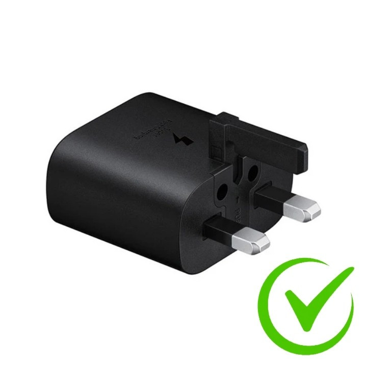 شارژر سامسونگ 25 وات مدل EP TA-800 اورجینال + گارانتی 18 ماهه فست شارژ