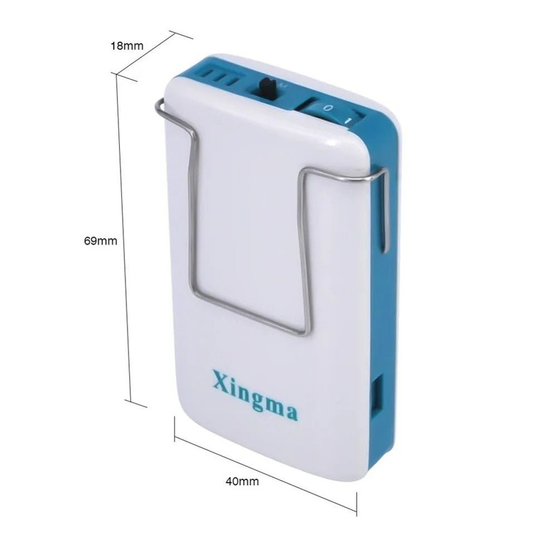 سمعک جیبی XINGMA XM 999 جعبه مخملی کیفیت عالی