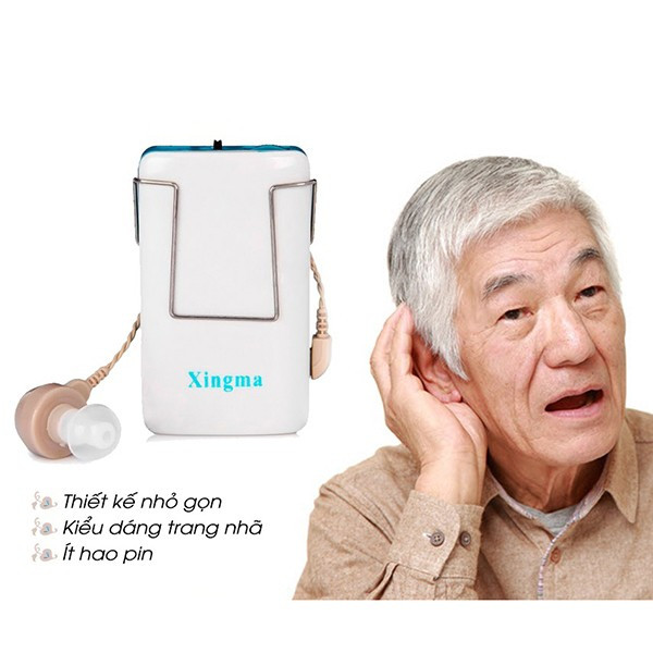 سمعک جیبی XINGMA XM 999 جعبه مخملی کیفیت عالی