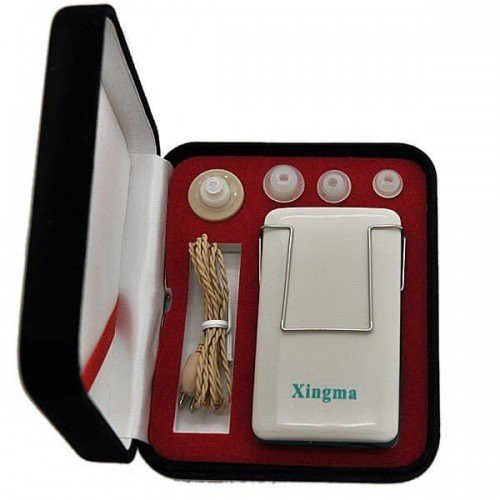 سمعک جیبی XINGMA XM 999 جعبه مخملی کیفیت عالی