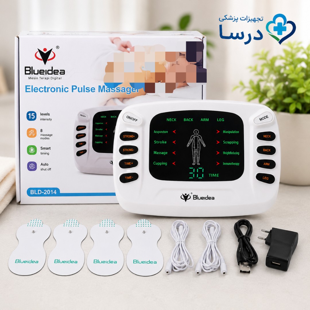 تنس فیزیوتراپی عضلانی بلوآیدیا BLD-2014 تنس فیزیوتراپی خانگی