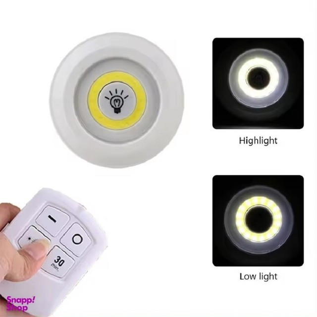 چراغ ریموت دار اضطراری زیر کابینت و آشپزخانه 3 عددی