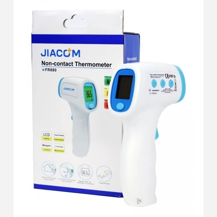 تب سنج غیرتماسی Jiacom مدل FR880با دفترچه فارسی گارانتی یکساله