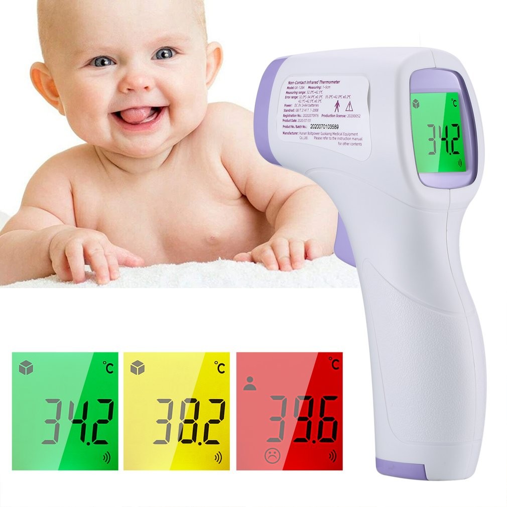 تب سنج غیر تماسی دیجیتالی صفحه رنگی درجه یک اصلی مدل AD801
