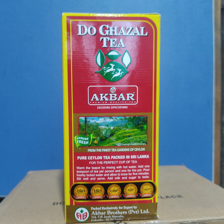 چای خارجی اصل دو غزال سیلان500 گرمی تاریخ جدید