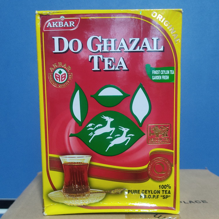 چای خارجی اصل دو غزال سیلان500 گرمی تاریخ جدید